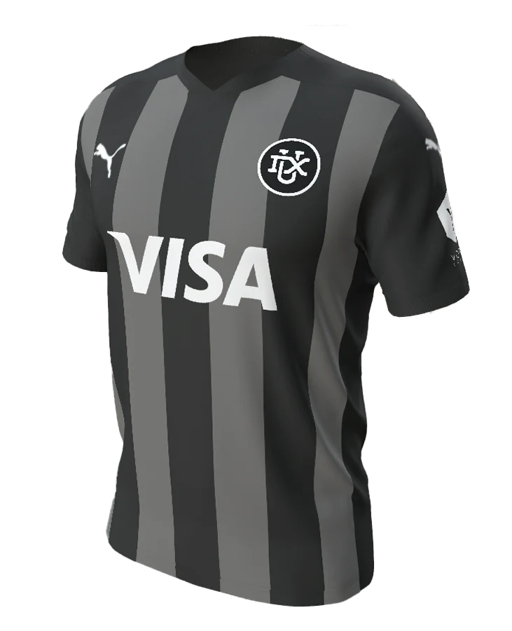 Camiseta Hombre 2ª Equip Negra 24/25